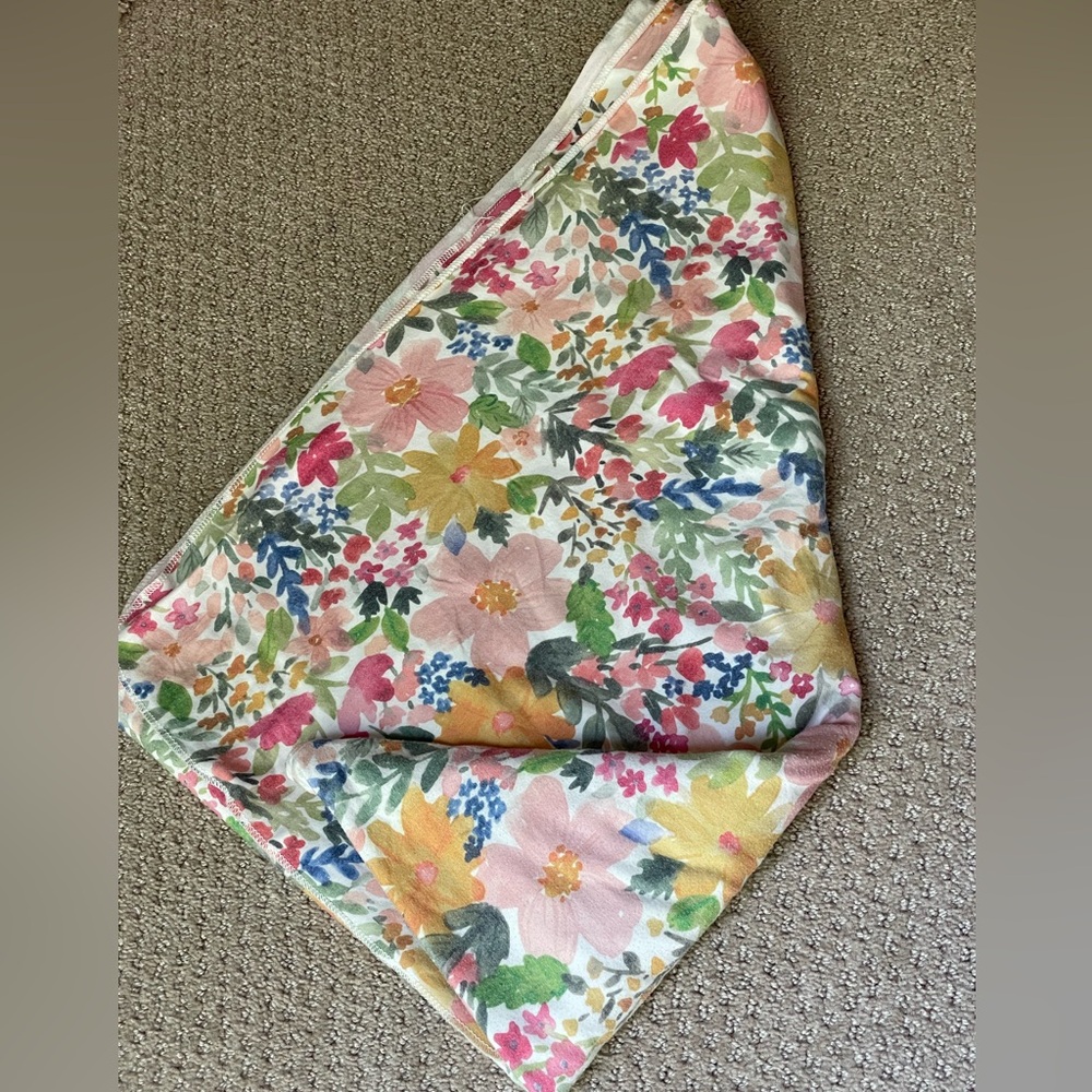 Copper Pearl baby blanket
